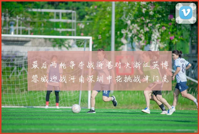 最后两轮争夺战海港对决浙江英博蓉城迎战河南深圳申花挑战津门虎