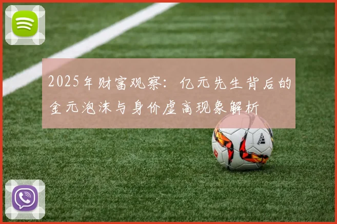 2025年财富观察：亿元先生背后的金元泡沫与身价虚高现象解析